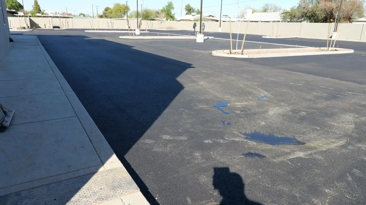 American Asphalt commercial construction project background