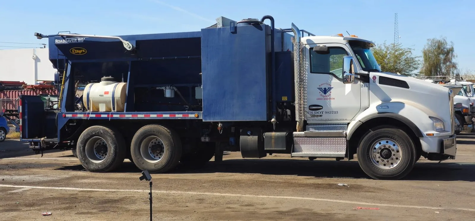 Commercial asphalt paving, sealcoating, and concrete work by American Asphalt in Arizona