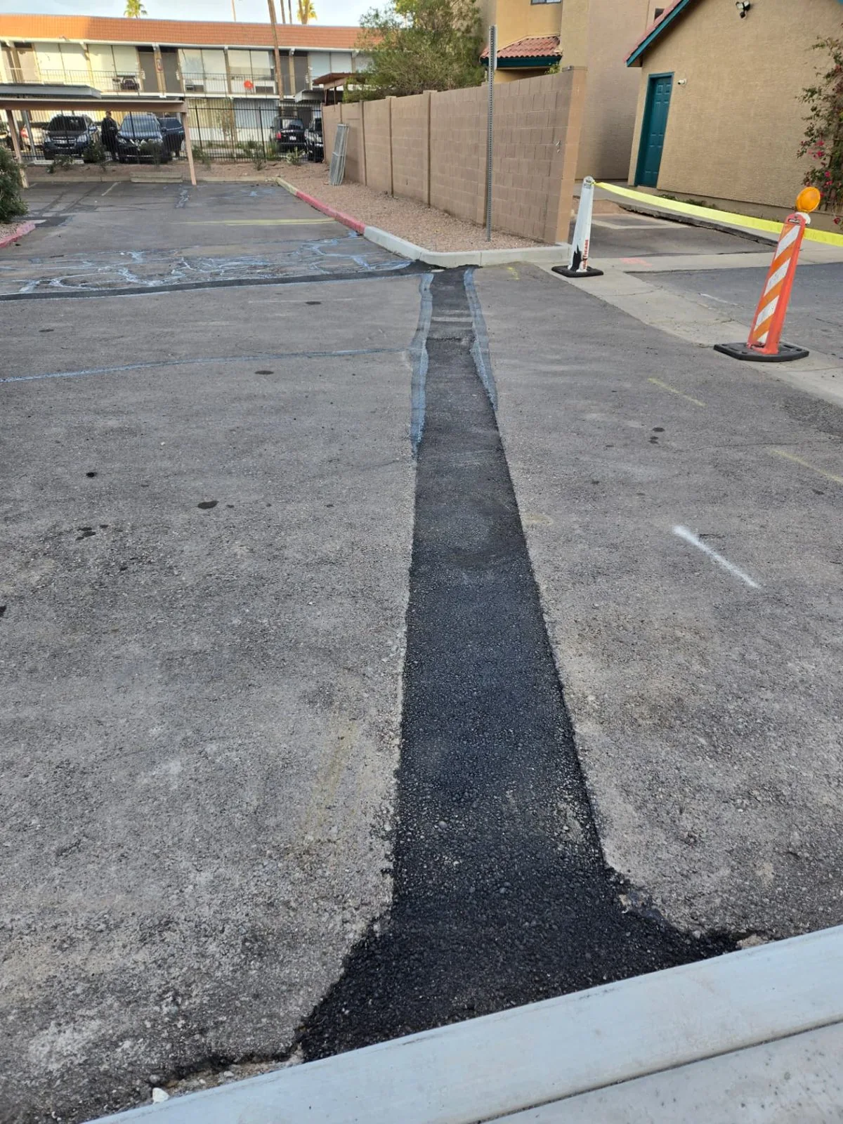 Commercial asphalt paving, sealcoating, and concrete work by American Asphalt in Arizona