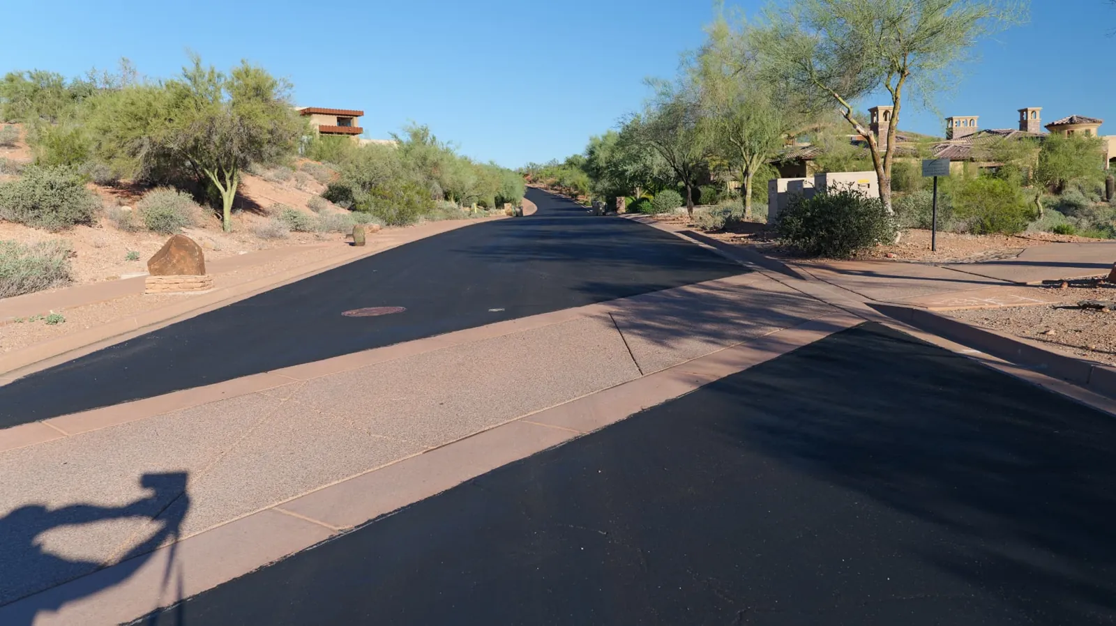 American Asphalt commercial paving and pavement maintenance project in Arizona