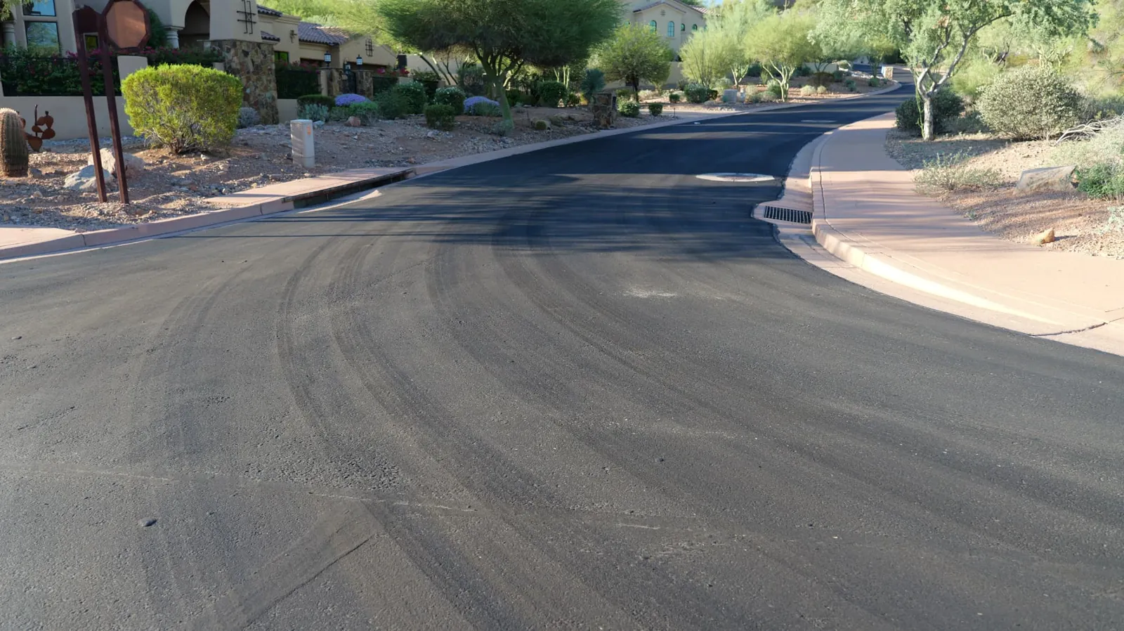American Asphalt commercial paving and pavement maintenance project in Arizona